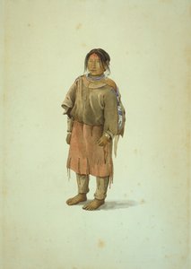 Ragazza Piedi Neri da Karl Bodmer