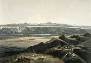 Veduta delle Montagne Rocciose, tavola 44 dal Volume 2 di 