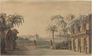 Scenografia turca da Karl Ferdinand Langhans