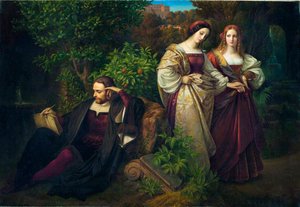 Torquato Tasso e le due Leonore da Karl Ferdinand Sohn