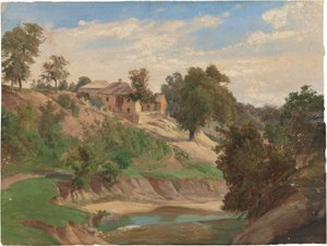 Sul fiume Pedernales da Karl Friedrich Hermann Lungkwitz