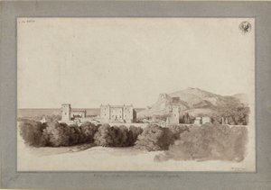 Antico palazzo moresco del principe Butera a Bagheria presso Palermo / Villa del principe Butera a Bagheria da Karl Friedrich Schinkel