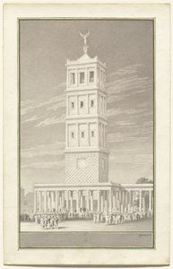 Campanile di una cattedrale per Berlino da Karl Friedrich Schinkel