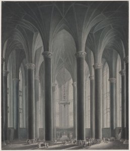 La residenza di un principe. Veduta interna da Karl Friedrich Schinkel