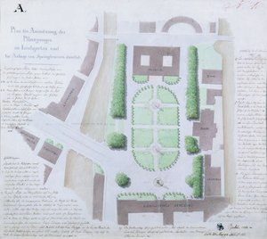 Ridisegnare il Lustgarten, 1828