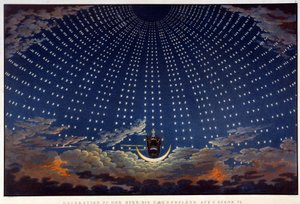 Scenografia per Il flauto magico, opera di Wolfgang Amadeus Mozart