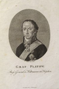 Ritratto del conte Matvei Ivanovich Platov 1757-1818