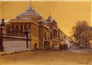 Il teatro Panayev a San Pietroburgo da Karl Geftler