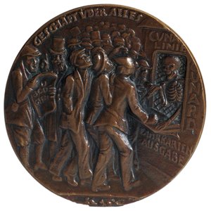 Medaglia commemorativa del siluramento del transatlantico 