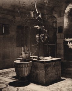 Pozzo di Giacobbe vicino a Sichem (foto in bianco e nero)