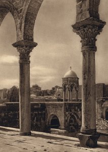 Gerusalemme, arcate nel luogo del Tempio da Karl Grober