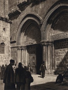 Gerusalemme, Chiesa del Santo Sepolcro, Portale