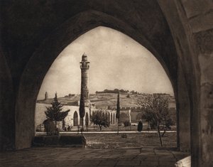 Gerusalemme, Vista del Monte degli Ulivi dal Luogo del Tempio da Karl Grober