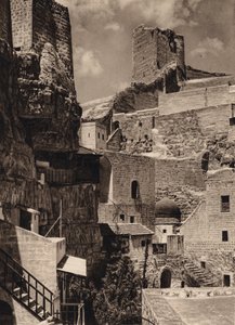 Mar Saba, Torre di Eudoxia e Monastero da Karl Grober