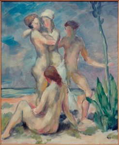 Sulla spiaggia meridionale da Karl Hofer