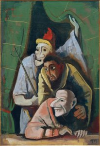 Maschere malvagie da Karl Hofer