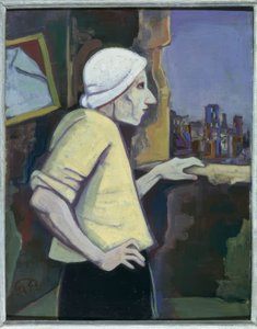 Donna alla finestra da Karl Hofer