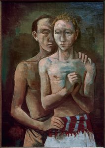 Due amici da Karl Hofer