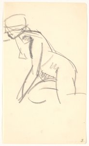 Modello seduto