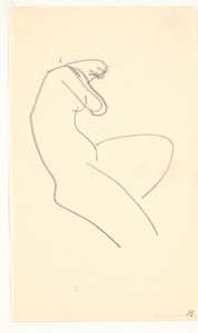 Modella seduta