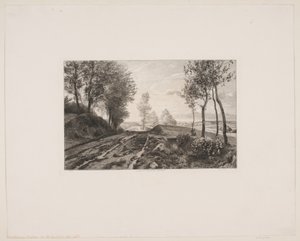 Paesaggio con strada