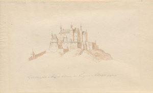 Castello di Landstuhl presso Kaiserslautern, appartenente ai principi di Sickingen da Karl Julius Von Leypold