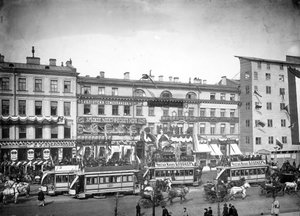 Prospettiva Nevsky, San Pietroburgo, 1896 da Karl Karlovich Bulla