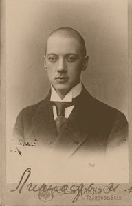 Poeta russo Nikolay Gumilyov 1886-1921, ca 1917-1920 da Karl Karlovich Bulla