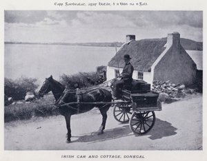 Carro e Cottage Irlandese, Donegal