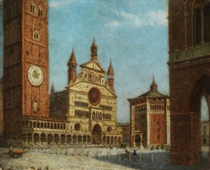 Vista su Cremona da Karl Kaufmann