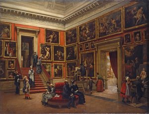 Alla galleria di Dresda, 1881