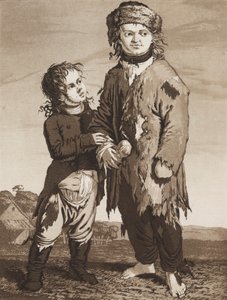I giovani mendicanti da Karl Ludwig Bernhard Buchhorn
