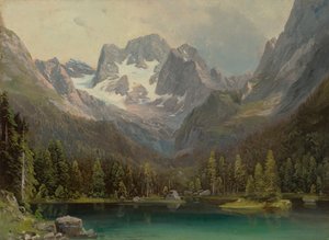 Lago Gosau anteriore con Dachstein
