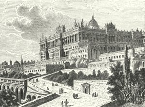 Palazzo Reale, Madrid, Spagna da Karl Muller