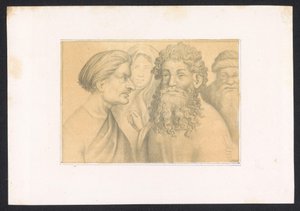 Tre uomini e una giovane donna da Karl Palzow