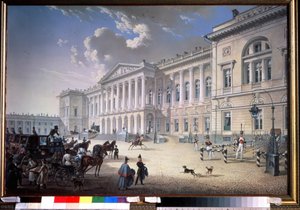 Il vecchio palazzo Michel a San Pietroburgo da Karl Pavlovich Beggrov