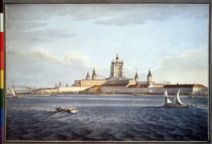 Il convento Smolny a San Pietroburgo da Karl Pavlovich Beggrov