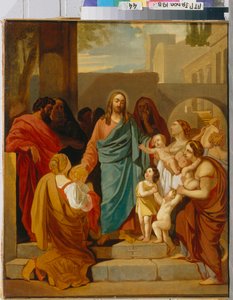 Cristo benedice i bambini da Karl Pavlovich Bryullov