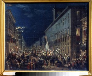 Manifestazione politica a Roma