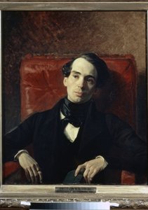 Ritratto del militare e poeta Alexander Nikolaevich Strugovshchikov (1808-1878) da Karl Pavlovich Bryullov