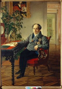 Ritratto del principe Alexander Nikolayevich Golitsyn (1773-1844) da Karl Pavlovich Bryullov