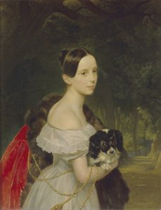 Ritratto di Ulyana M. Smirnova, 1837-1840 da Karl Pavlovich Bryullov