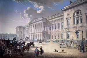 Il Vecchio Palazzo Michajlovskij a San Pietroburgo, 1832