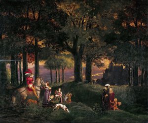 Tedesco: Der verirrte Ritter Il cavaliere perduto