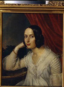 Ritratto di Natalia Alekseevna Touchkova Ogareva da Karl Reichel