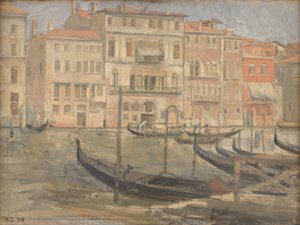 Presso il Canal Grande a Venezia da Karl Schou
