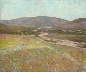 Valle vicino a Harburg da Karl Wilhelm Arthur Illies