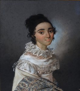 Ritratto di Yekaterina Emmanuilovna Abamelik-Lazareva, nata Manuk-Bey da Karl Wilhelm Bardou