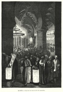 Preghiere Serali durante il Ramadan, Egitto da Karl Wilhelm Gentz