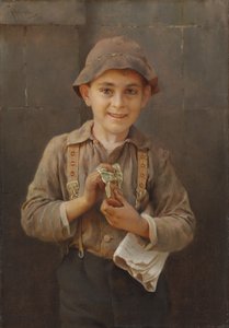 Venditore di Giornali, 1899 da Karl Witkowski